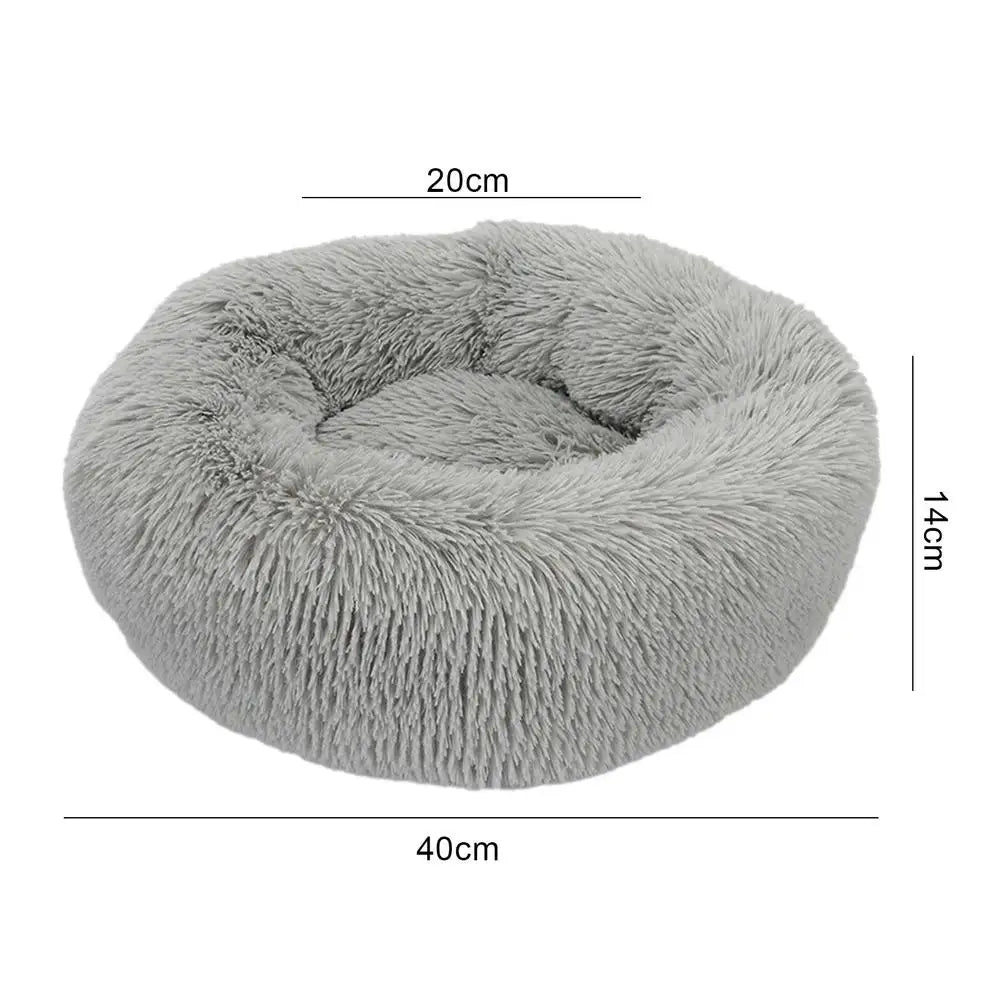 Heated Fluffy Pet Bed