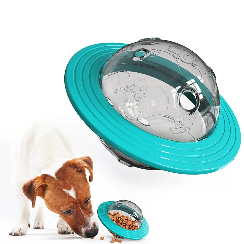 UFO Dog Puzzle Treat Toy