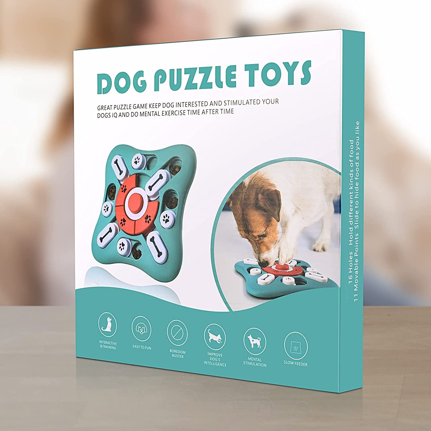 Treat Dog Puzzle Feeder