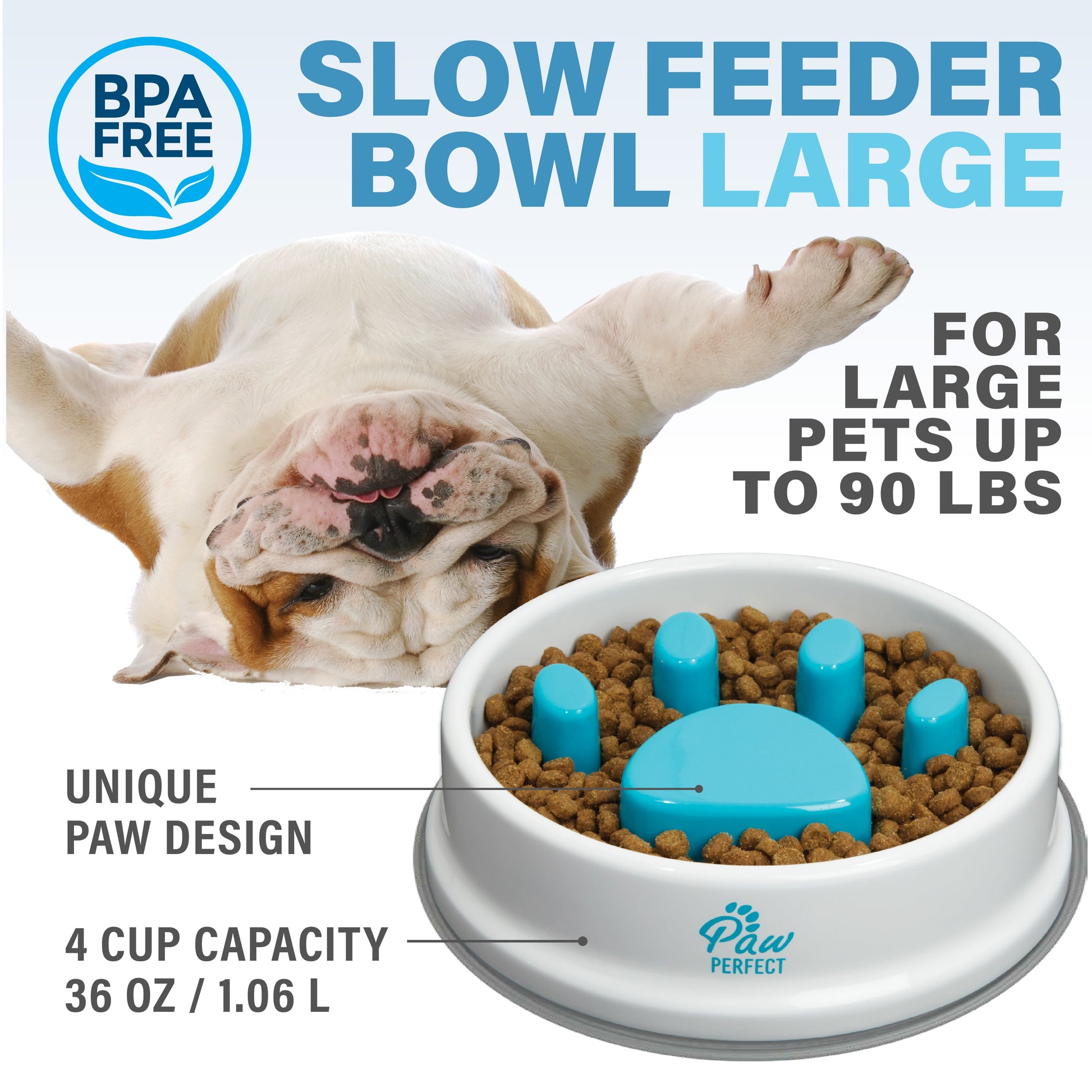 Dog Slow Feeder Bowl