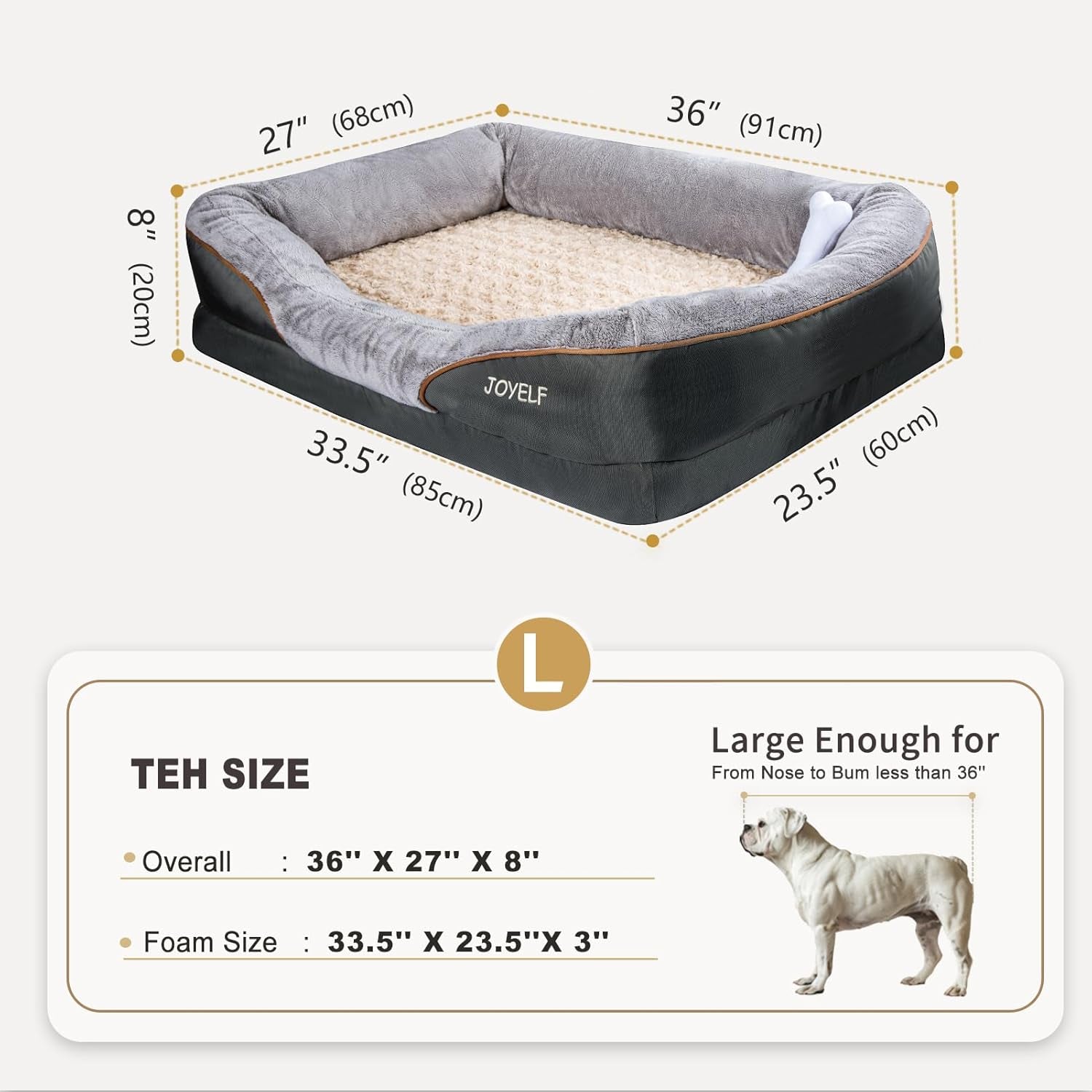 Orthopedic Memory Foam Bed