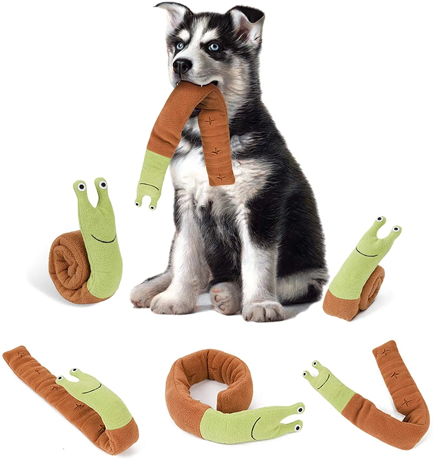 Snail Snuffle Pet Chew Toy