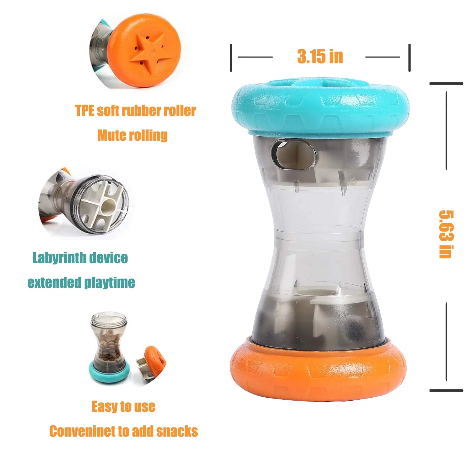 Rolling Slow Feeder Toy