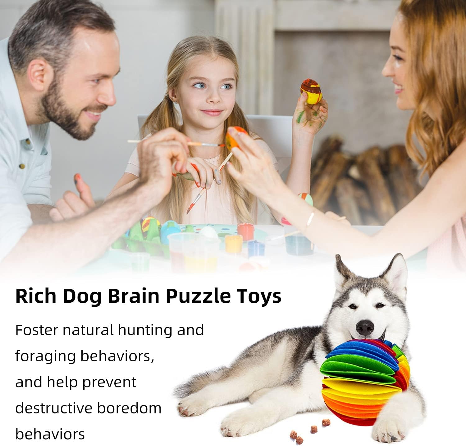 Stress Relief Snuffle Dog Ball