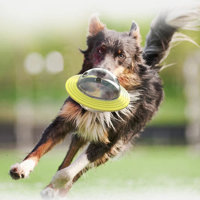UFO Dog Puzzle Treat Toy