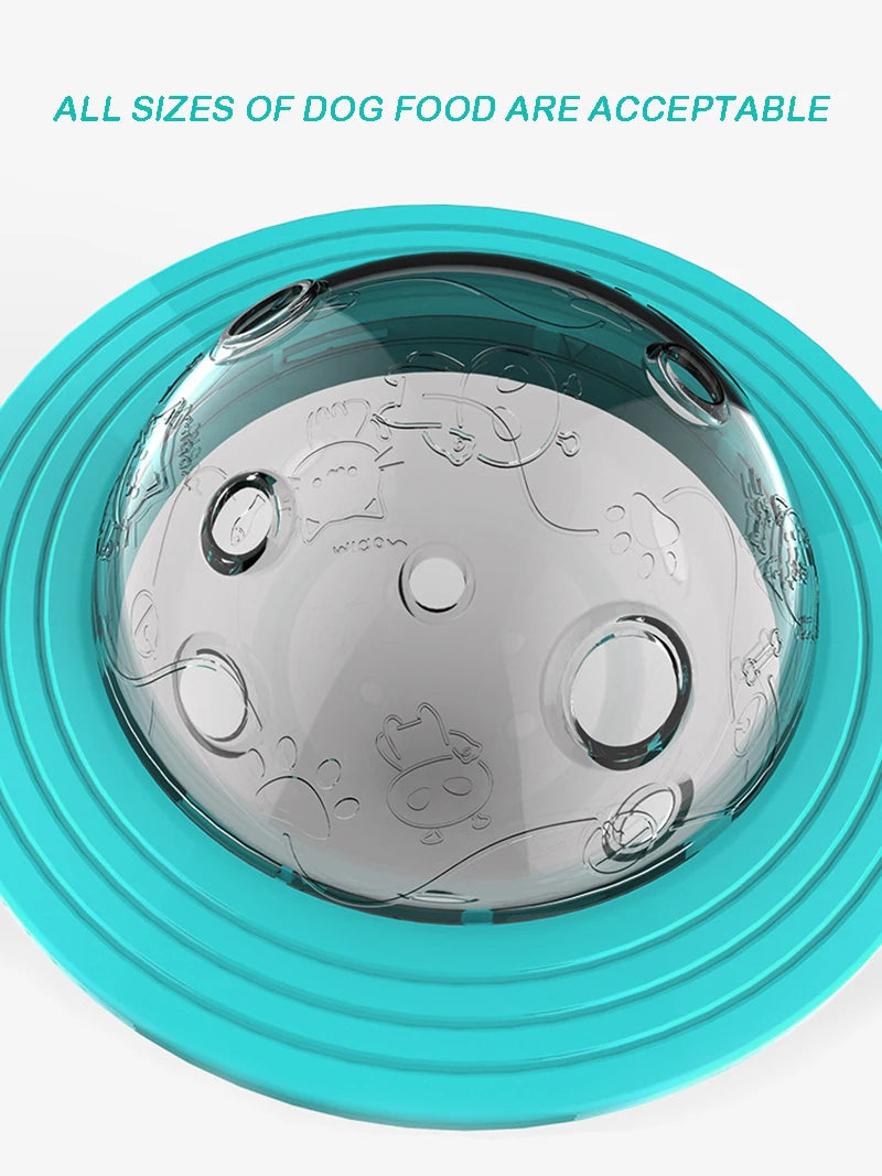 UFO Dog Puzzle Treat Toy
