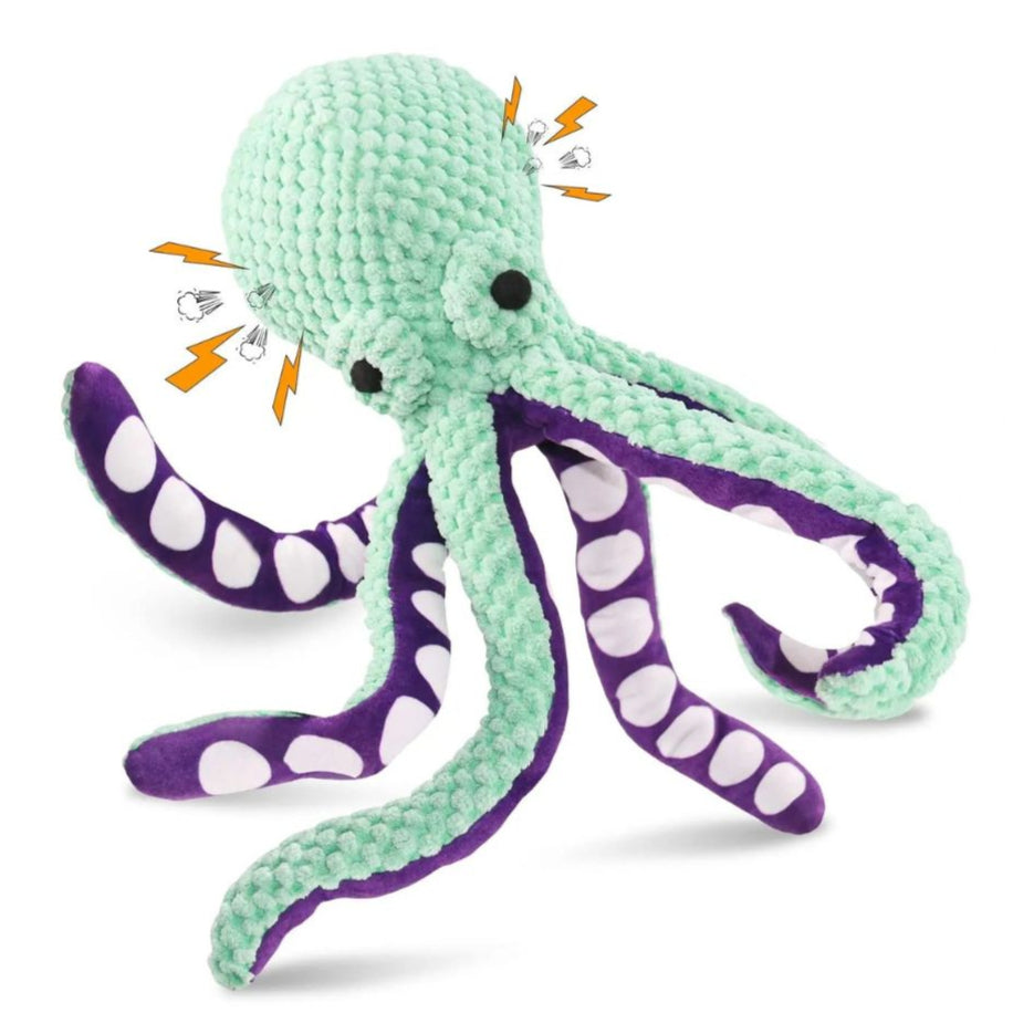 Squeaky Octopus Pet Toy