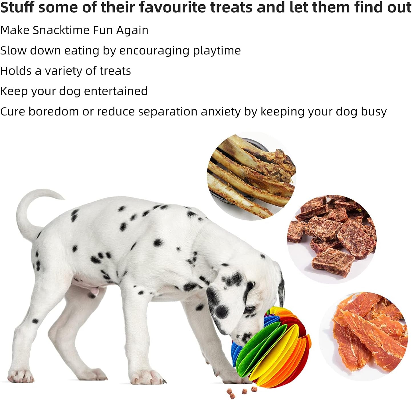 Stress Relief Snuffle Dog Ball