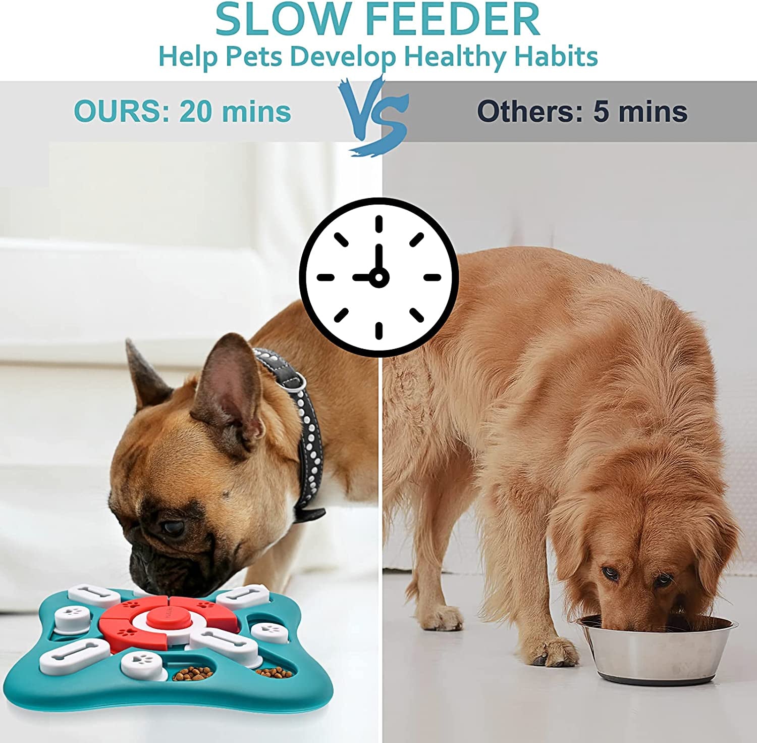 Treat Dog Puzzle Feeder