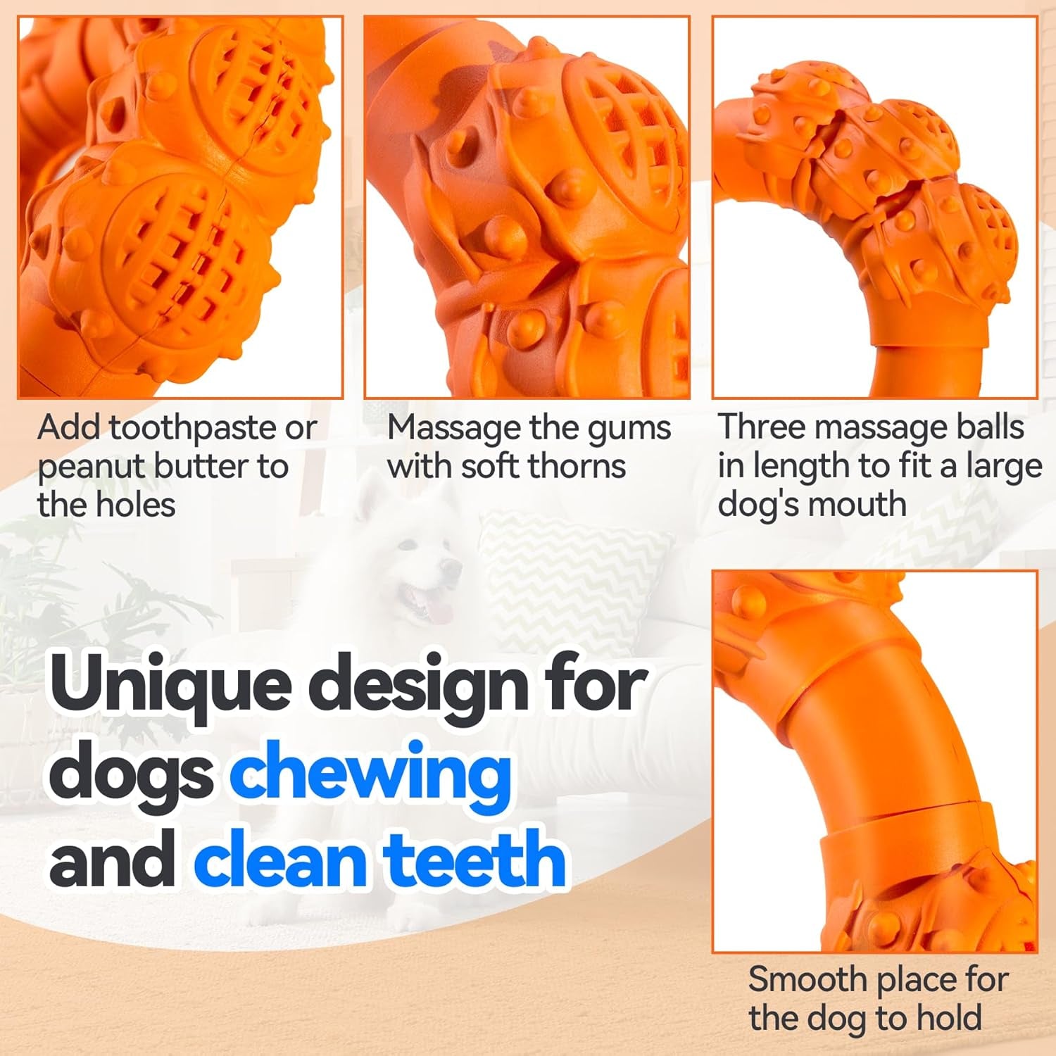Indestructible Dog Chew Ring