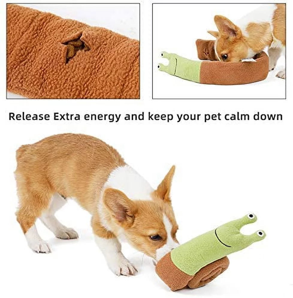 Snail Snuffle Pet Chew Toy