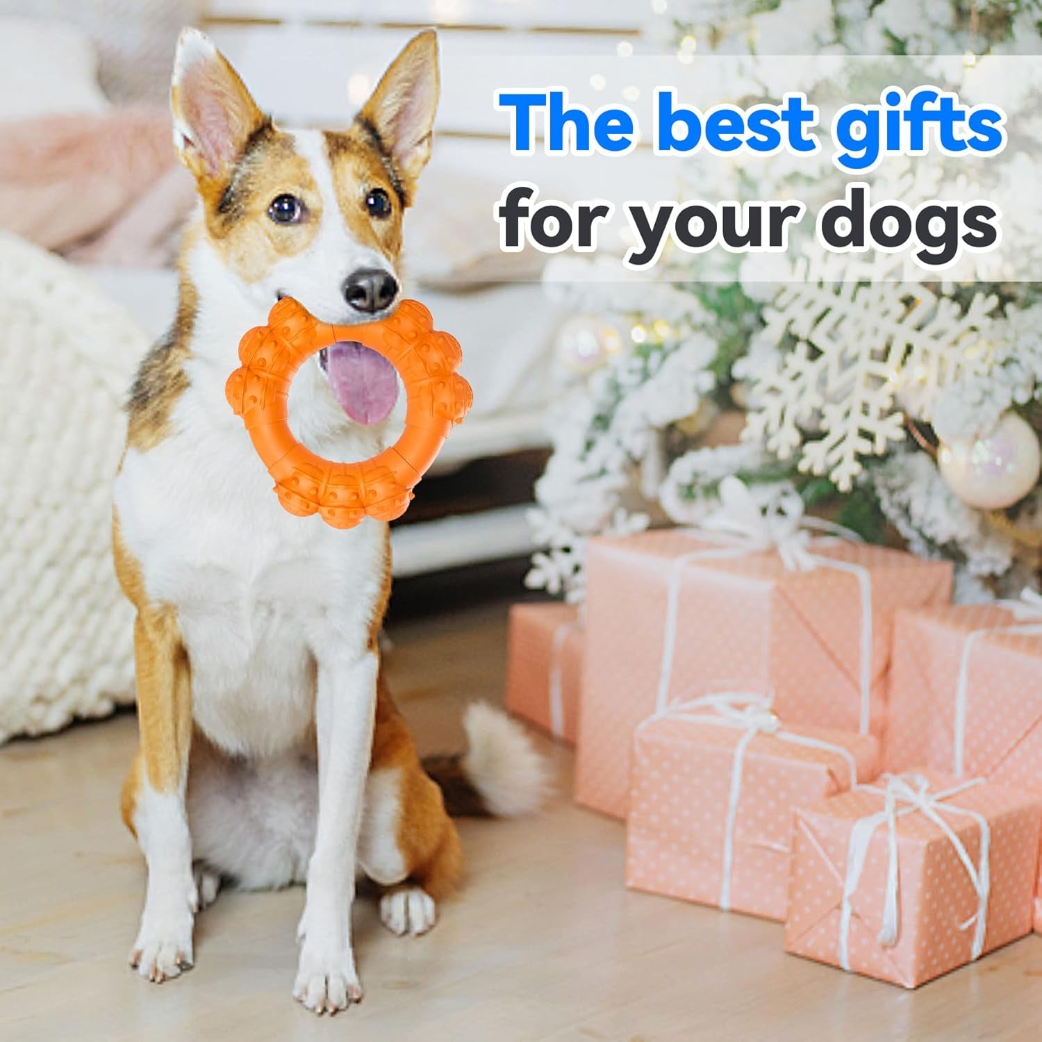 Indestructible Dog Chew Ring