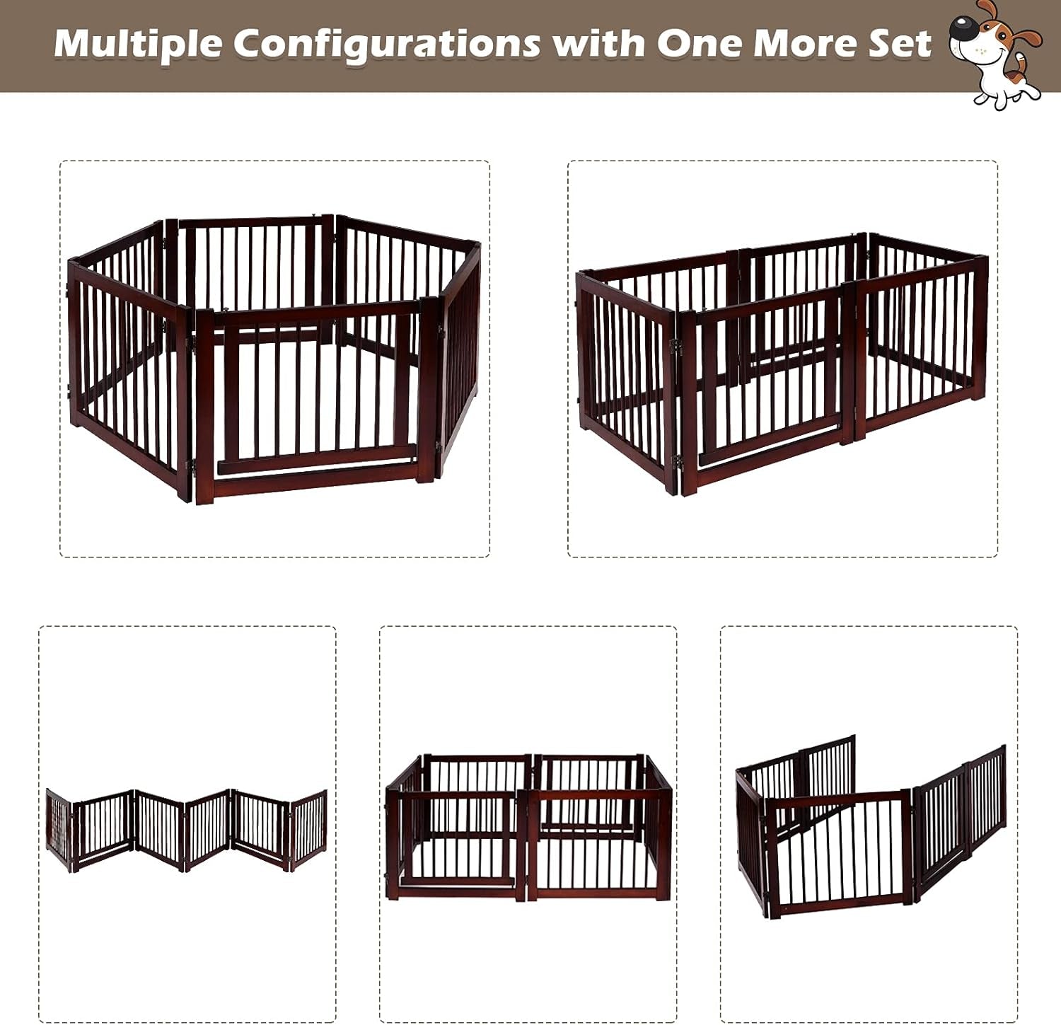Foldable Indoor Pet Gate