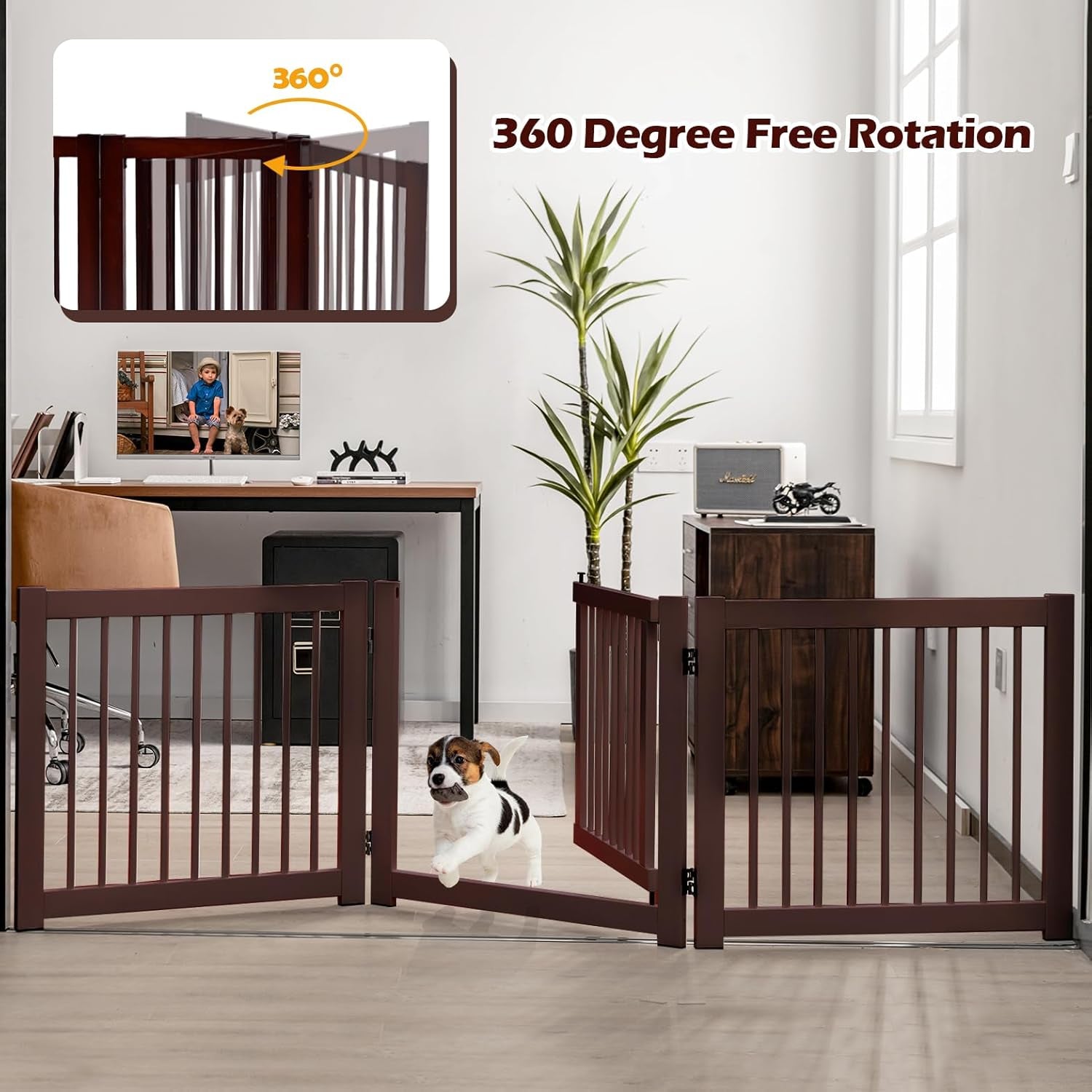 Foldable Indoor Pet Gate