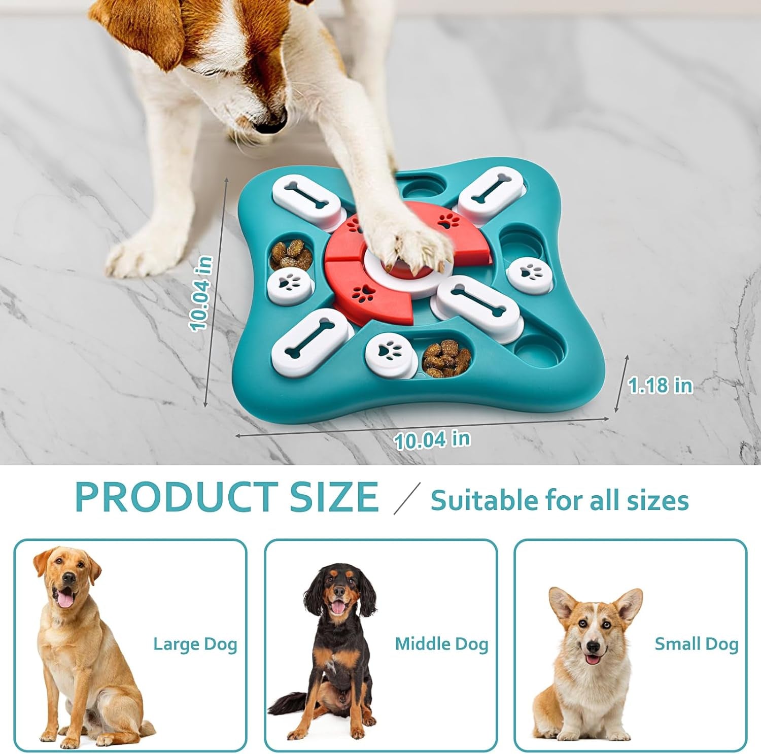 Treat Dog Puzzle Feeder