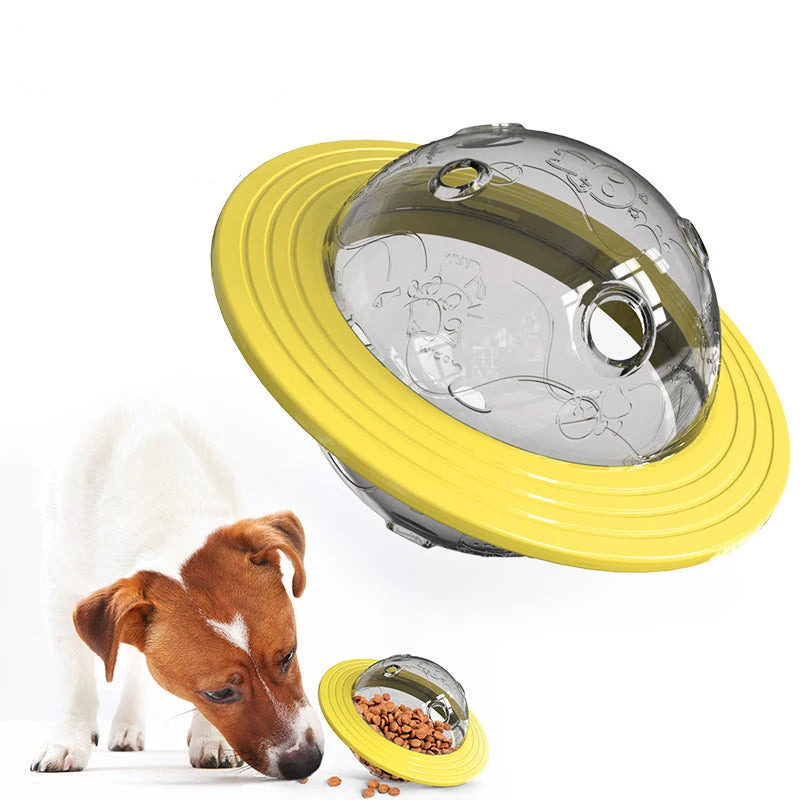 UFO Dog Puzzle Treat Toy