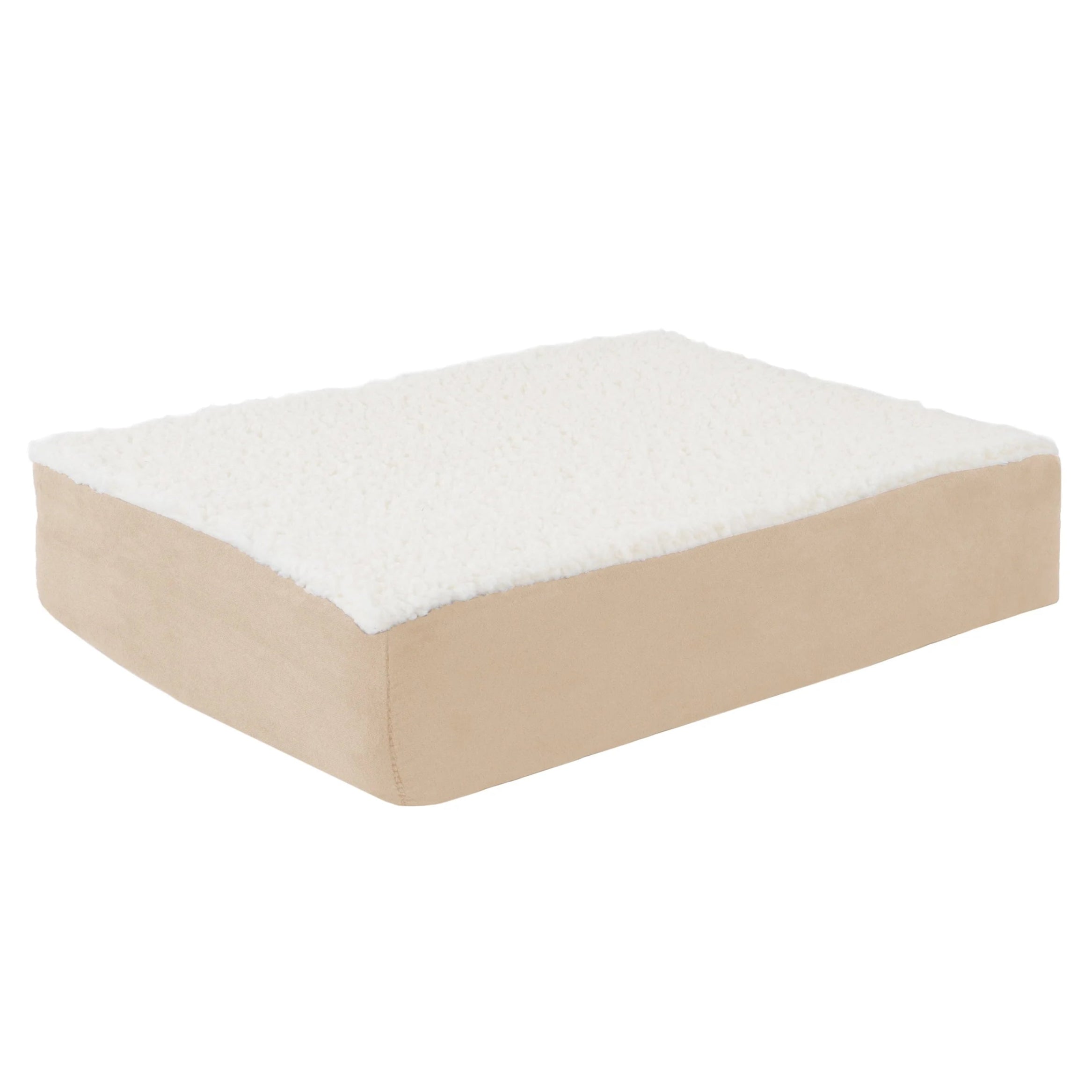 Sherpa Memory Foam Pet Bed
