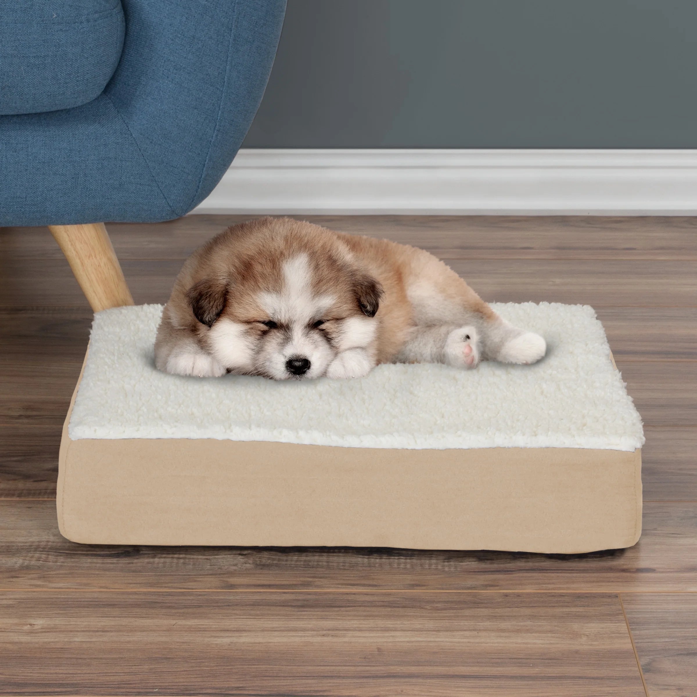 Sherpa Memory Foam Pet Bed