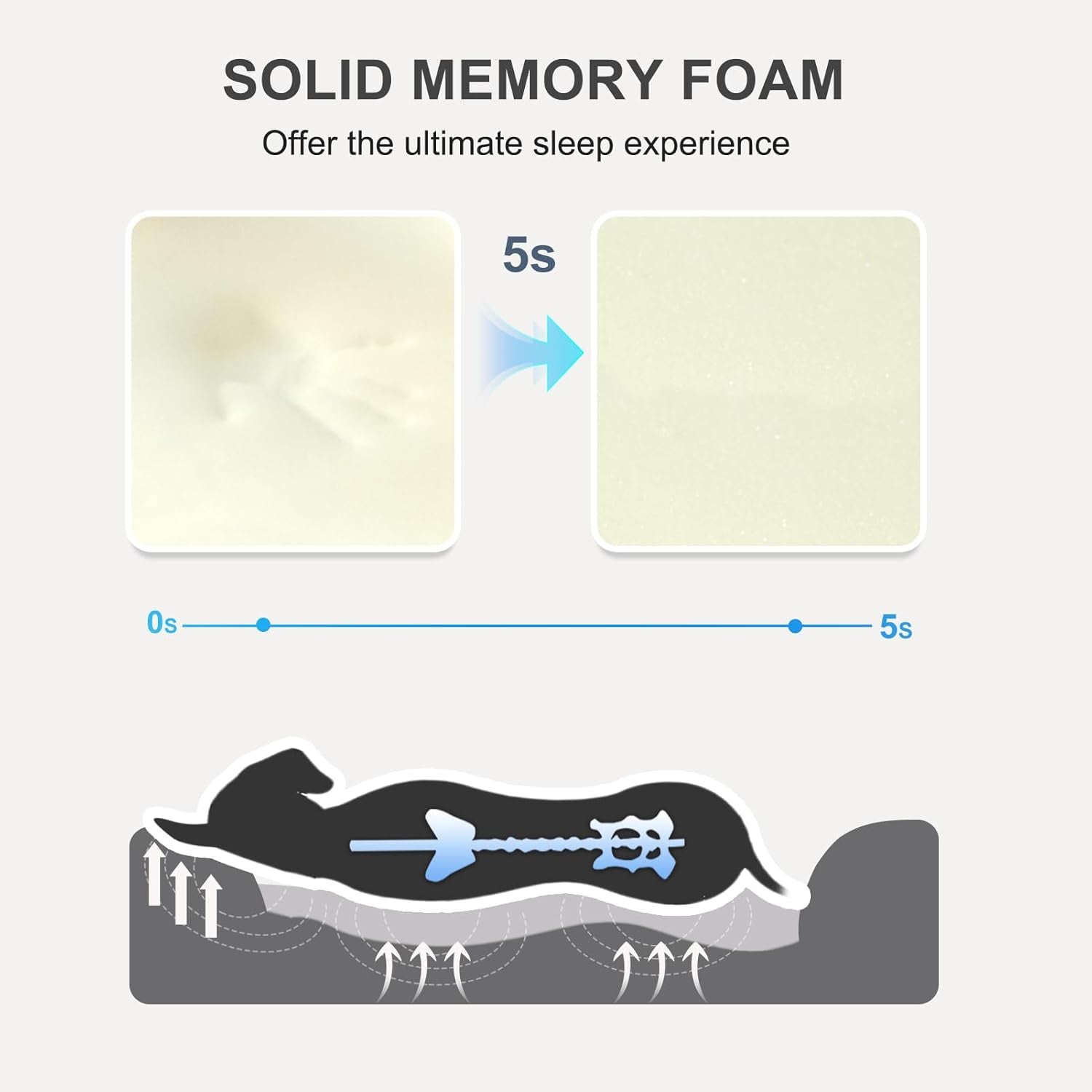 Orthopedic Memory Foam Bed