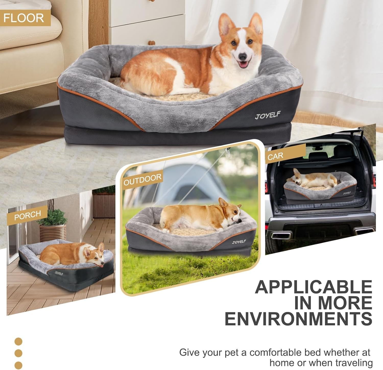 Orthopedic Memory Foam Bed